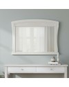 Specchiera Aurora in legno con cornice colore Avorio