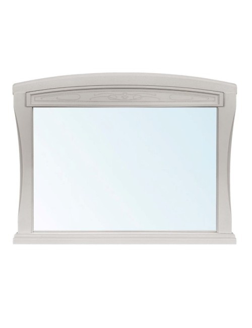 Specchiera Aurora in legno con cornice colore Avorio