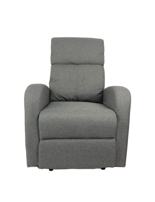 Poltrona Relax Manuale Giada Tessuto Colore Grigio Prezzo