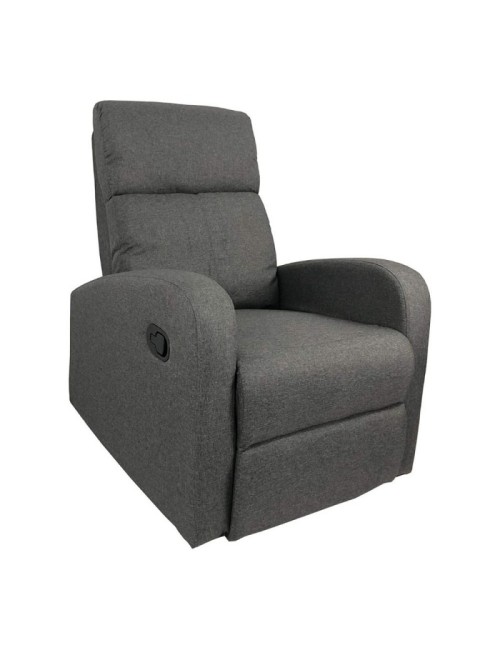 Poltrona Relax Manuale Giada Tessuto Colore Grigio Prezzo