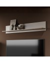 Mensola Frezo04 in cashmere e rovere evoque 167x17.6x25H