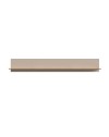 Mensola Frezo04 in cashmere e rovere evoque 167x17.6x25H