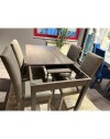 Tavolo allungabile Firenze 120x80 colore rovere grafite