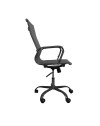 Poltrona da ufficio Nuvia con schienale ergonomico e ruote colore grigio H105