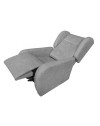 Poltrona alza persona 2 motori Lift 2 tessuto grigio chiaro