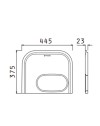 Tagliere in legno per lavello Ionio – Accessorio compatibile e resistente