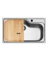 Tagliere in legno per lavello Ionio – Accessorio compatibile e resistente