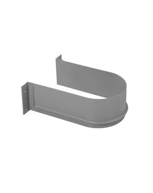 Protezione per sifone a U Omega1 in ABS grigio per mobili bagno
