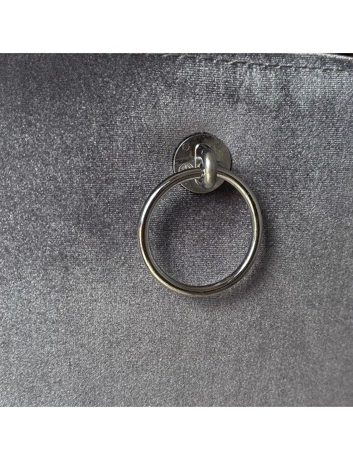 Sedia in Vellutino Grigio Zen – Elegante, Comoda e Facile da Pulire