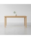 Tavolo rettangolare colore rovere Dori 140x80x74