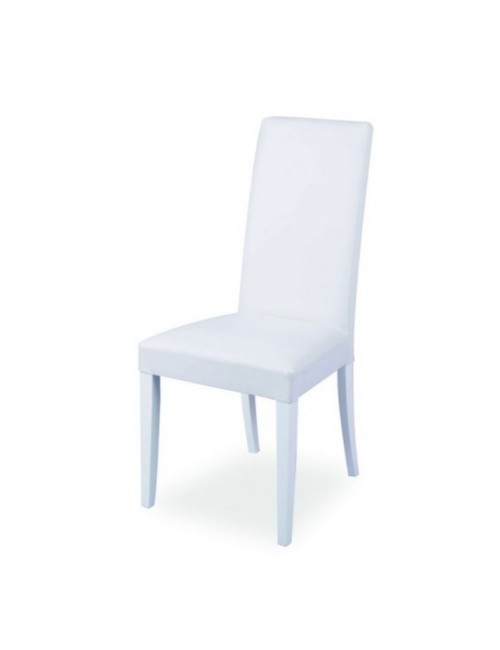 Sedia Nancy Ecopelle Bianco Vendita Online