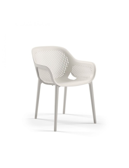 Poltrona Design Atra colore grigio bianco prezzo