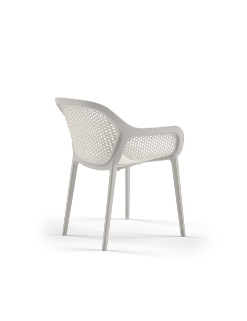 Poltrona Design Atra colore grigio bianco prezzo