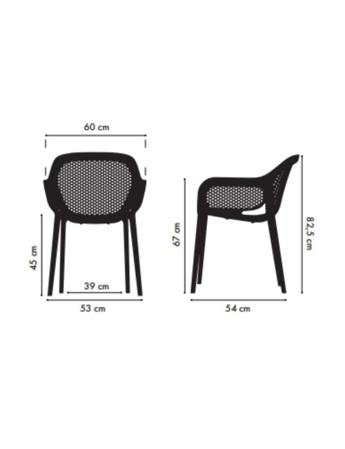 Poltrona Design Atra colore grigio bianco prezzo