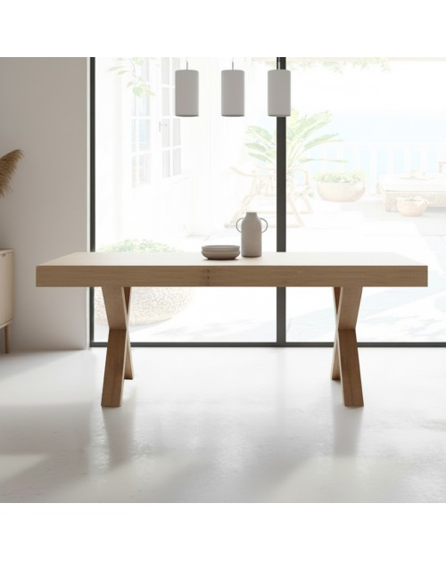 Tavolo allungabile Gondar 180x100 colore olmo