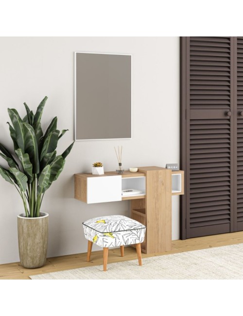 Ingresso con Specchio Efes Colore Rovere Bianco Prezzo