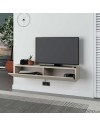 Mobile porta Tv sospeso ante a ribalta Francy colore cashmere 135
