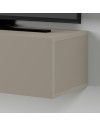 Mobile porta Tv sospeso ante a ribalta Francy colore cashmere 135