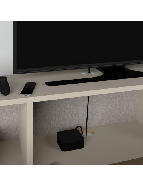 Mobile porta Tv sospeso 3 ante a ribalta Francy colore cashmere 180x30x30H