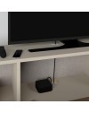 Mobile porta Tv sospeso 3 ante a ribalta Francy colore cashmere 180x30x30H