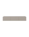 Mobile porta Tv sospeso 3 ante a ribalta Francy colore cashmere 180x30x30H