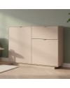 Madia Sivas01A con 2 ante e 1 cassetto colore cashmere 120 cm