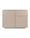 Madia Sivas01A con 2 ante e 1 cassetto colore cashmere 120 cm