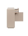 Madia Sivas01A con 2 ante e 1 cassetto colore cashmere 120 cm