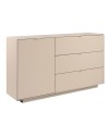 Madia Sivas51A con anta e 3 cassetti colore cashmere 160 cm