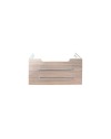 Mobile bagno con due cassetti Amanda colore palissandro larice 118 – lavabo escluso