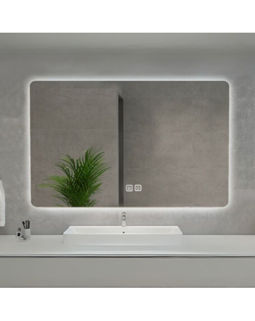 Specchio smart rettangolare YJ-70140A con retroilluminazione 140x70
