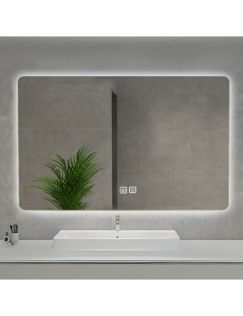 Specchio smart rettangolare YJ-70140A con retroilluminazione 140x70