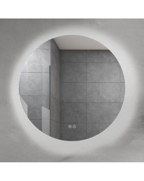 Specchio smart rotondo anti-appannamento YJ-80A diametro 80x80