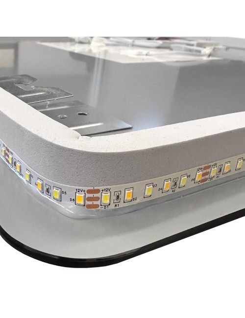 Specchio smart rotondo anti-appannamento YJ-80A diametro 80x80