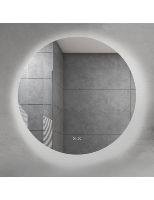 Specchio smart rotondo anti-appannamento YJ-90A diametro 90x90