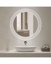Specchio smart rotondo anti-appannamento YJ-3001-60 diametro 60x60