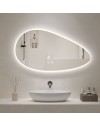 Specchio smart forma irregolare anti-appannamento YJ-1024 diametro 90x60