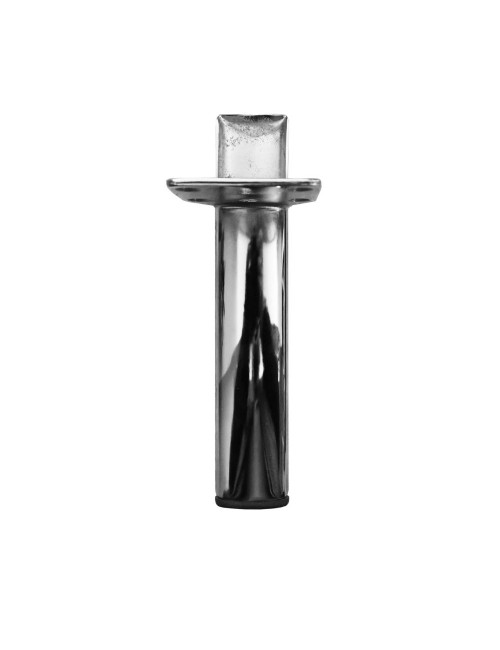 Piede in acciaio cromato per mobile Scoby H 15 cm.