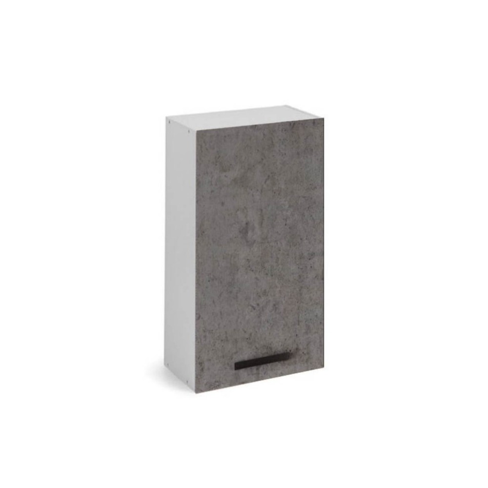 Pensile cucina con anta 30x32x72H colore cemento