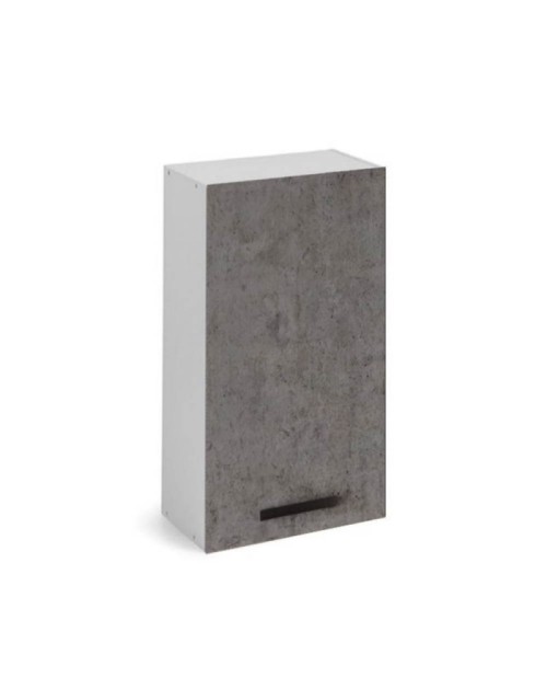 Pensile cucina con anta 40x32x72H colore cemento