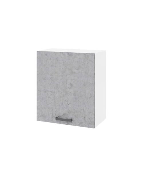 Pensile cucina con anta 60x32x72H colore cemento