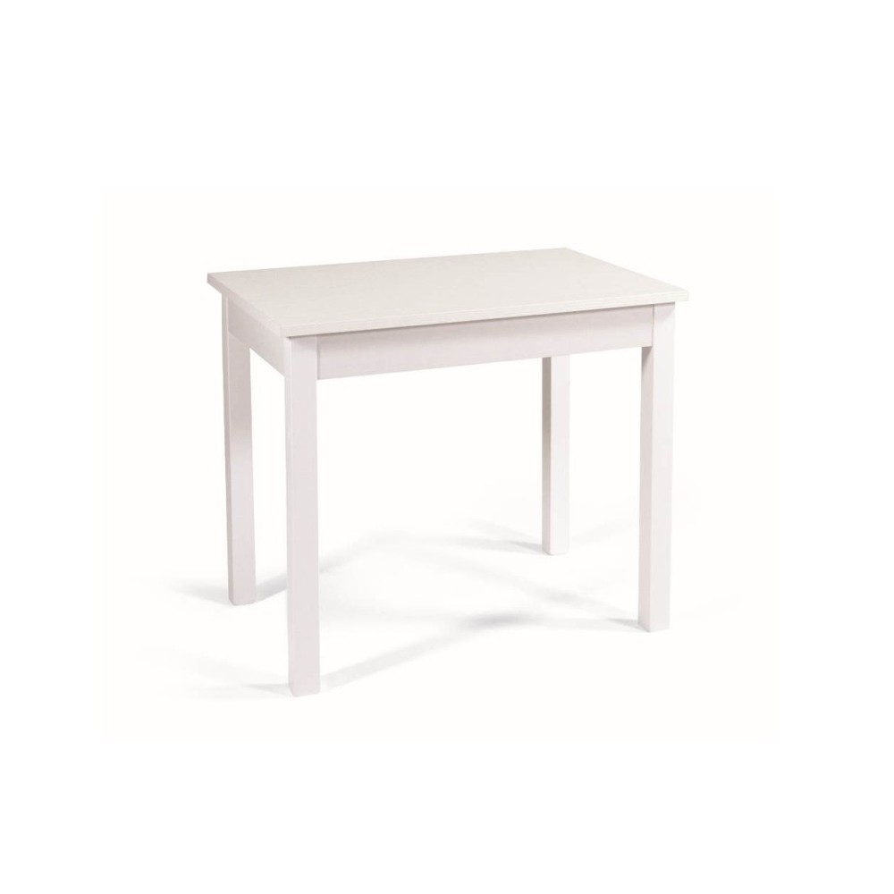 Tavolo allungabile Firenze 90x60 colore bianco frassinato