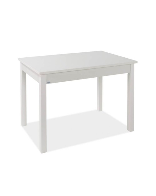 Tavolo rettangolare Firenze 110x70 colore bianco frassinato