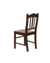 Set 2 sedie in legno Silvana