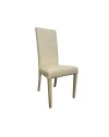 Set 2 sedie similpelle Giada colore beige