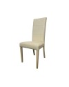 Set 2 sedie similpelle Giada colore beige