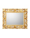 Specchiera Madrid 101x82h colore oro