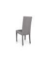 Set 2 sedie rivestite in tessuto grigio Nancy