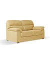 Divano 2 posti Alenda tessuto Roma14 colore giallo 160x98x92h