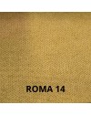 Divano 2 posti Alenda tessuto Roma14 colore giallo 160x98x92h